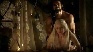 Game Of Thrones | Emilia Clarke Fucked from Behind (no music)